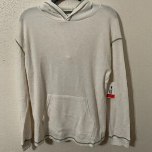 Epic Threads White Big Boys Hoodie Thermal T-shirt. Size XL NWT